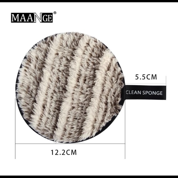 MAANGE 3PCS Microfiber Makeup Remover - Picture 2 of 3
